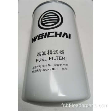 Filtre de carburant du moteur Weichai 1000447498 410800080092